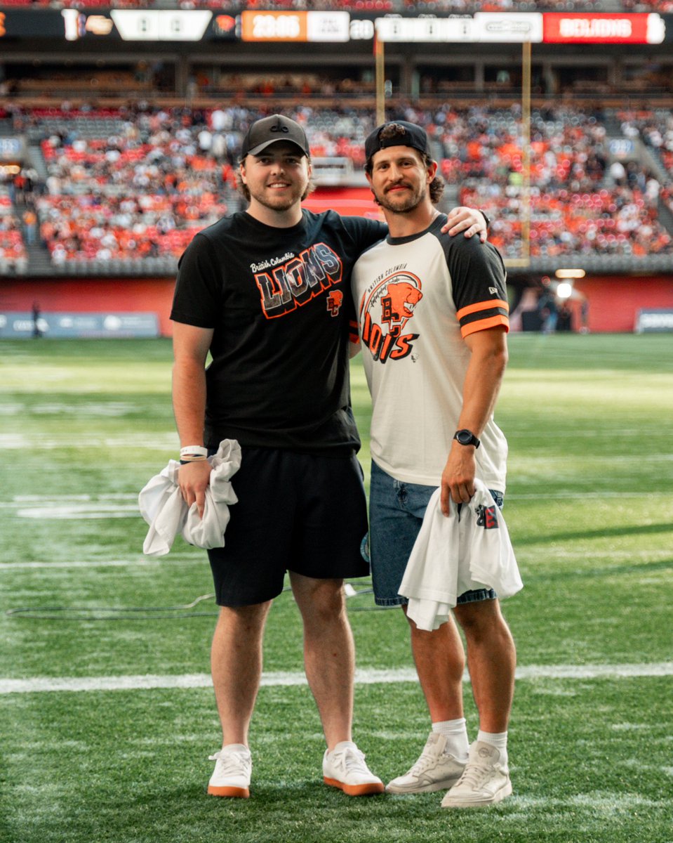 Hey <a href="/BCLions/">BC LIONS</a>, thanks for having us at your home opener! 🏈

Good luck this season!