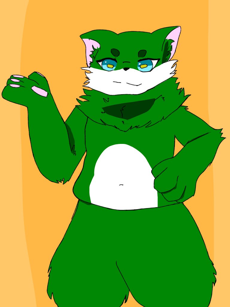 kotatumi1211's tweet image. オリケモ描きました！これから不定期にイラスト上げていきたいと思います！
暇人なので気軽に絡んでください！
 #ケモノ  #ケモナーさんと繋がりたい