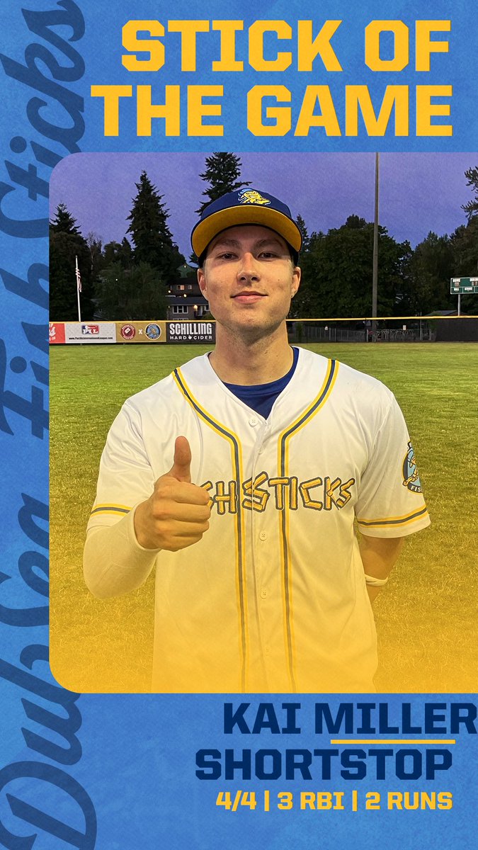 Tonight’s Stick of the game is <a href="/Kai_Miller7/">Kai Miller</a>!