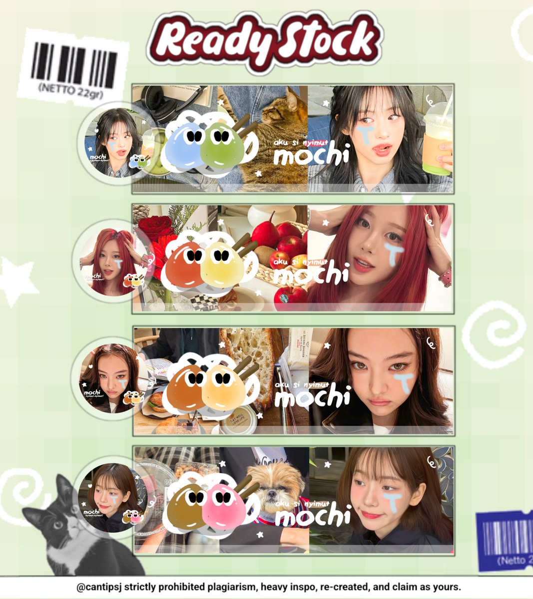 cantipsj's tweet photo. 💬🍏 { #zonauang #zonajajan } help rt, thank youu! 💗

ALOO?! nat ada layout ready nihh ^_____⭐ untuk harga ada di ALT, bisa langsung di bawa pulang dan dm aku iaa!  🍜🥢 https://t.co/sCnt1EjdZP