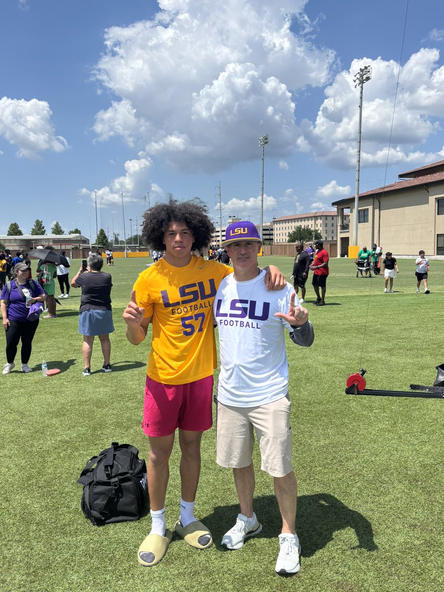 showtimejg_'s tweet photo. Had a great time at LSU camp thank you for the opportunity #gotigers #db #LSUFootball #GodFirst https://t.co/90zJNwB6lM