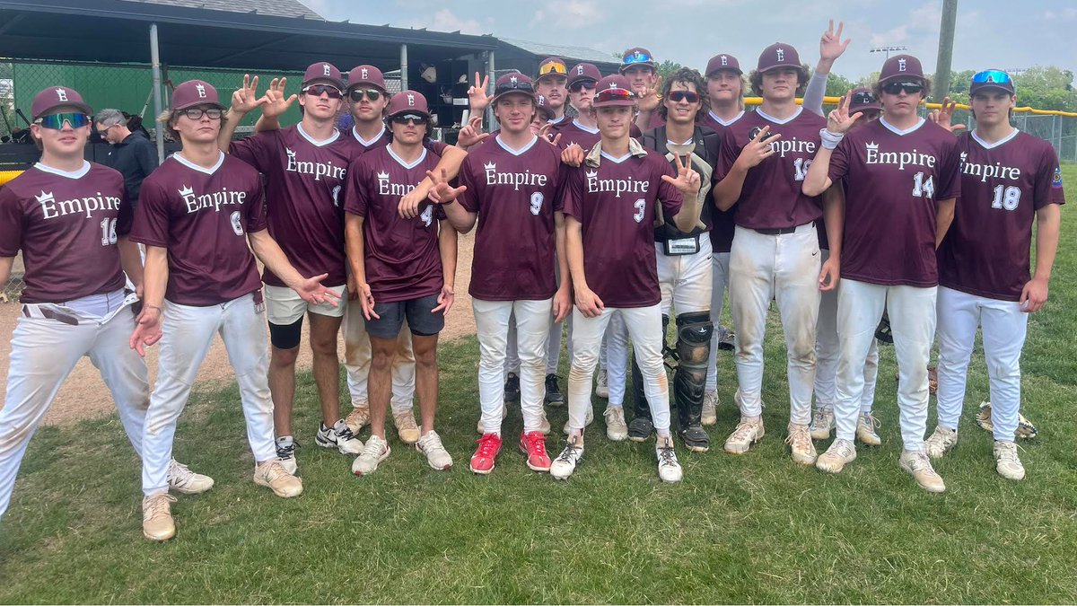 Waverly Vikings Baseball (@waverlybase_v) on Twitter photo Empire Netting & Fence picks up 2 wins.
<a href="/Crewverkamp23/">Crew Verkamp</a> 3-5, 2 rbi, 2 runs
<a href="/CarsenMalcolm/">Carsen Malcolm</a> 2-5, 3 rbi
<a href="/ColtKerchal/">Colt Kerchal</a> 1-3
Codey N 6 IP, 2 H, 5 Ks
<a href="/HasenkampM/">Maddox Hasenkamp</a> IP, 1 H, K
<a href="/TylerGilsdorf/">Tyler Gilsdorf</a> 1-2, rbi
<a href="/BrettRat26/">Brett Ratkovec</a> 1-3
<a href="/R24Trevor/">TrevorR24</a> 3 IP, 2 Ks
<a href="/WyattRitz99/">Wyatt Ritz</a> 2 IP, K
<a href="/EzraKeim35/">Ezra Keim</a> IP, K
#ACE #FAMILY Empire Netting & Fence picks up 2 wins.
<a href="/Crewverkamp23/">Crew Verkamp</a> 3-5, 2 rbi, 2 runs
<a href="/CarsenMalcolm/">Carsen Malcolm</a> 2-5, 3 rbi
<a href="/ColtKerchal/">Colt Kerchal</a> 1-3
Codey N 6 IP, 2 H, 5 Ks
<a href="/HasenkampM/">Maddox Hasenkamp</a> IP, 1 H, K
<a href="/TylerGilsdorf/">Tyler Gilsdorf</a> 1-2, rbi
<a href="/BrettRat26/">Brett Ratkovec</a> 1-3
<a href="/R24Trevor/">TrevorR24</a> 3 IP, 2 Ks
<a href="/WyattRitz99/">Wyatt Ritz</a> 2 IP, K
<a href="/EzraKeim35/">Ezra Keim</a> IP, K
#ACE #FAMILY