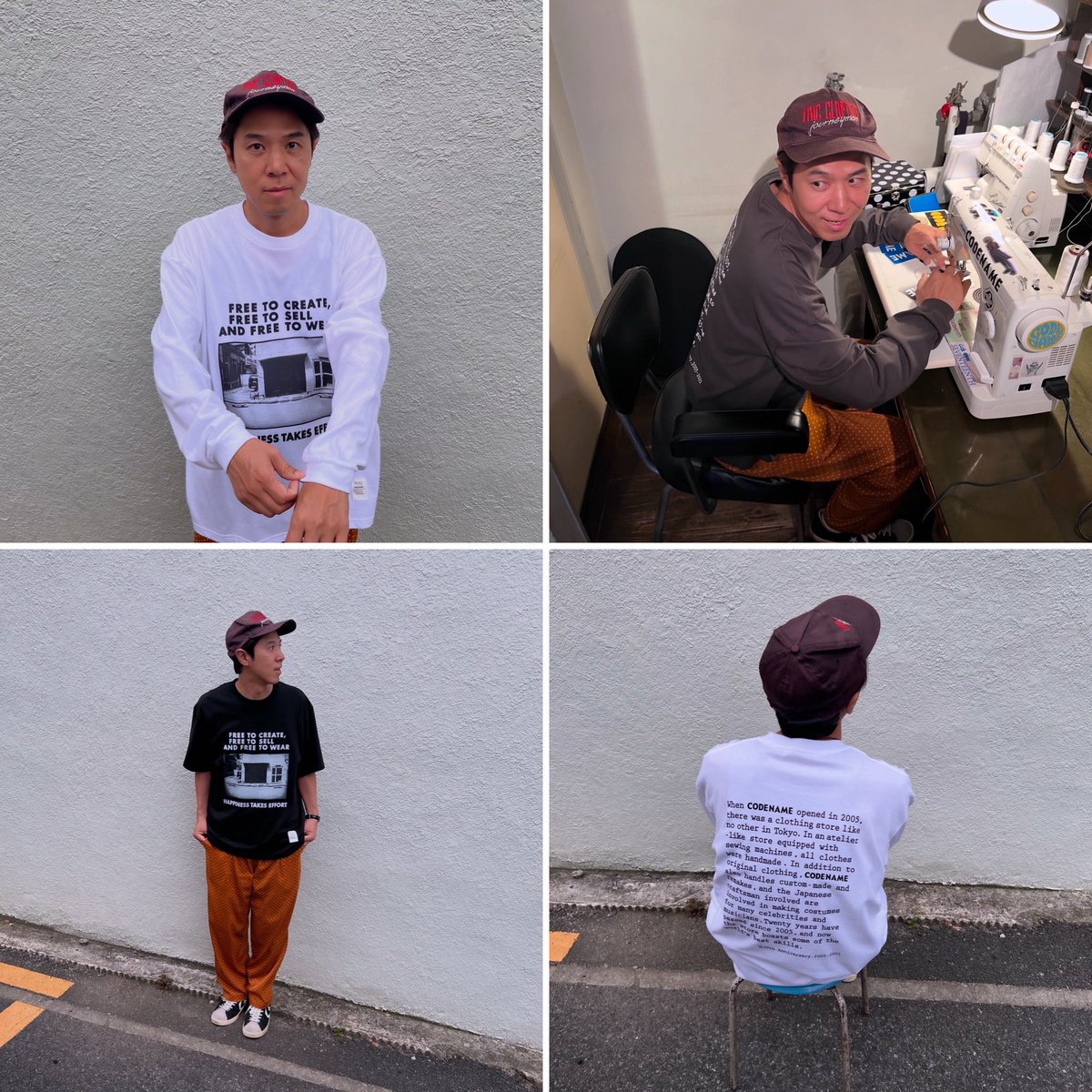 June 9, 2025, 20th

Men's model (身長176c)
Women's model (身長160c)
＊毎年サイズ、型を変更してます。

6/8(日)SHOP OPEN13:00 ～
Tee.Long sleeve.ノベルティの販売。

WEB.XDMからの販売も承ります。
＊WEB.XDMからのクレジットカード決済可能になりました。

#ロッチコカドケンタロウ