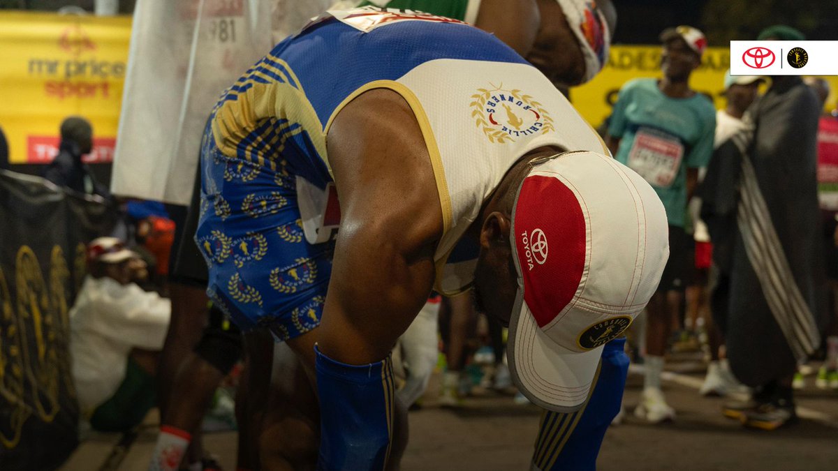 ToyotaSA's tweet image. That electric energy at the start line ⚡️There’s resolve on every face and passion in the air. The road comes alive with motion, as the journey is fully underway. Let’s cheer them on as they chase greatness!
#Comrades2025 #FilledWithLife