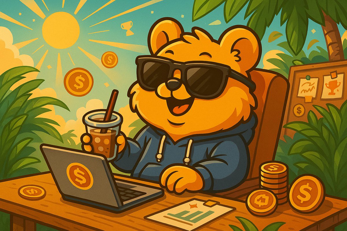 hami_bird's tweet image. Sunday Vibes with Hami
The charts are chill, the memes are spicy, and $HAMB is loading in the background...
If your Sunday doesn’t include at least one wild Hamibird theory and two cups of coffee, wyd? 

Let’s cook. Let’s build.
Let’s vibe.
 #SundayCrypto #MemeToEarn