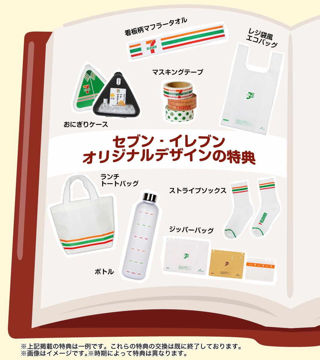 ✼•••┈┈✼📔✼┈┈•••✼ #セブンマイルプログラム 特典図鑑