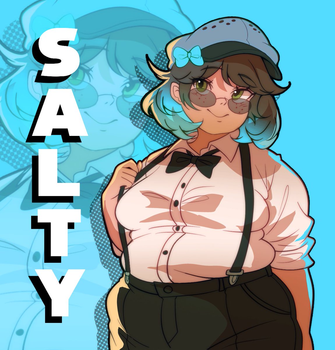 SirSaltshaker's tweet image. BEHOLD I HAVE A FORM, SALT-CHAN

(A very kind friend helped me in finally creating a sona/avatar for this account, and i guess me? Mutuals and what not are free to have fun with her, just show me if you do anything!!!!!!!!)