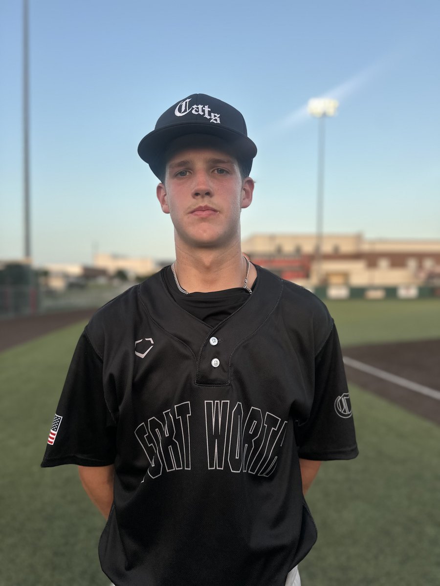 ✭Five Tool Texas✭ (@fivetooltexas) on Twitter photo F: <a href="/FWCats_Kirby/">Ft. Worth Cats Baseball Club</a> White 16U 14, Dallas Patriots 2027 4
PoG: David Ellington 2-3, 2 2B, 3 RBI, 3R
Pitcher: <a href="/HunterRickman3/">Hunter Rickman</a> 3 IP, 2 K, 0 H, 0 ER F: <a href="/FWCats_Kirby/">Ft. Worth Cats Baseball Club</a> White 16U 14, Dallas Patriots 2027 4
PoG: David Ellington 2-3, 2 2B, 3 RBI, 3R
Pitcher: <a href="/HunterRickman3/">Hunter Rickman</a> 3 IP, 2 K, 0 H, 0 ER