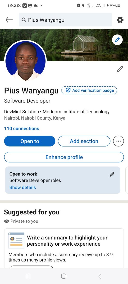 PiusProgrammer's tweet image. Lets connect on linked in guys 🤝