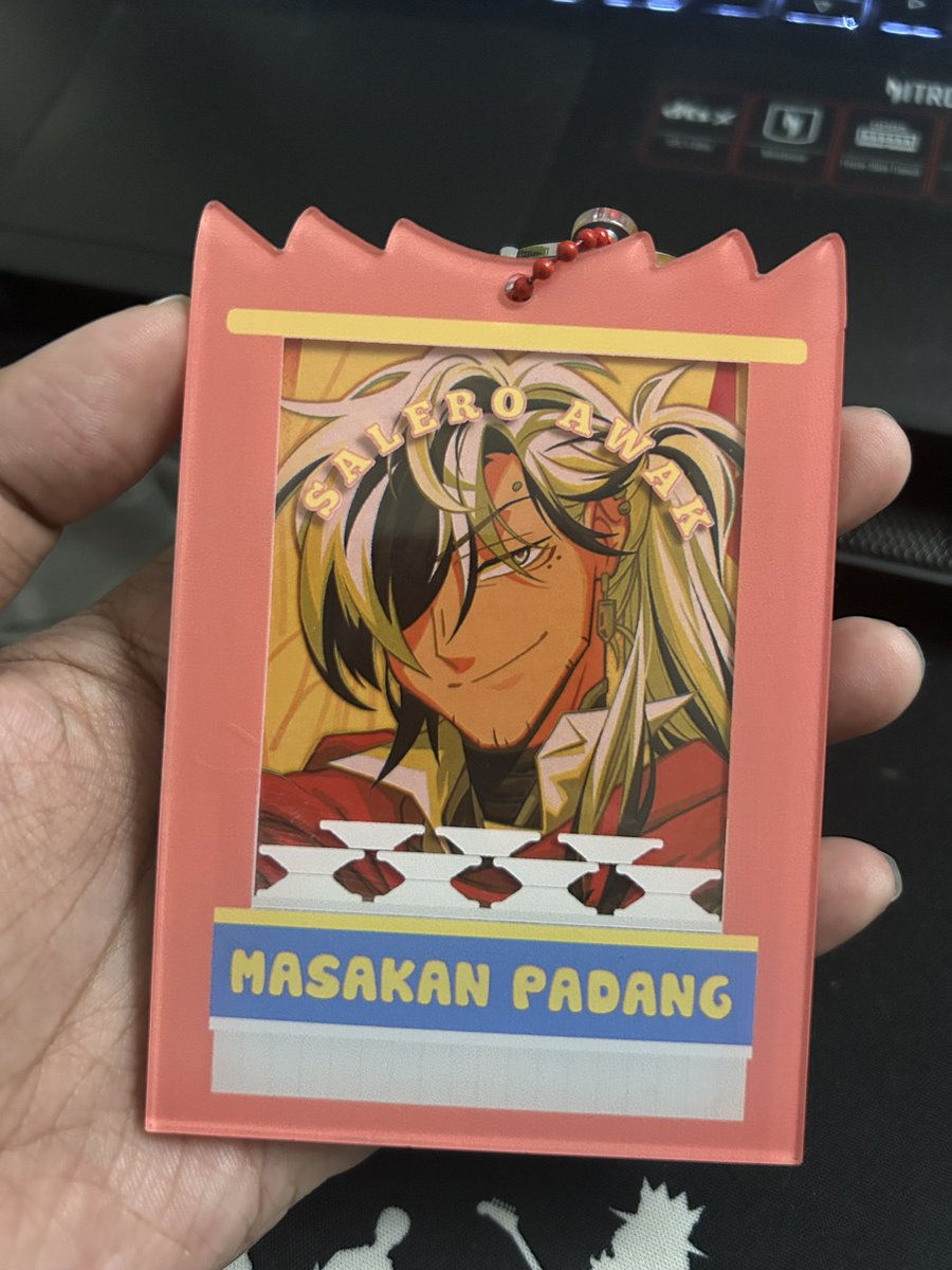 Followed by <a href="/cwittea/">၄၃ Cwittea ✧ Pwin ၄၃</a>’s poca holder! Bertemakan RM Padang wkwkwk lucu bgt ini asli 

(Featuring Boothill poca from @/kejiyaa21)