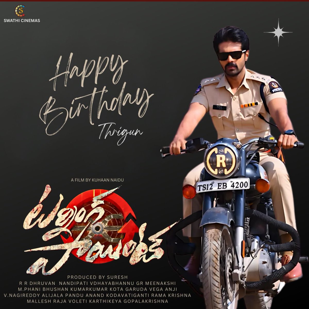 Maduri Mattaiah Naidu (@madurimadhu1) on Twitter photo Wishing the Talented Actor <a href="/Thrigun_Aactor/">Thrigun</a> a very Happy Birthday- Team #TurningPoint 🥳❤️
<a href="/swathicinemas93/">swathicinemas</a> #Suresh #CloudCentric #KuhanNaidu #RRDhruvan #HebahPatel #VarshiniSounderajan <a href="/EshaChawla63/">Esha Chawla</a> <a href="/MeenakshiGR75/">Meenakshi G R</a> <a href="/DopAnji/">Director/Dop ‘Garudavega’ Anji</a> #NagiReddy <a href="/MediaYouwe/">YouWe Media</a> <a href="/iamkumarkota/">Kumar Kota</a> #HBDThrigun Wishing the Talented Actor <a href="/Thrigun_Aactor/">Thrigun</a> a very Happy Birthday- Team #TurningPoint 🥳❤️
<a href="/swathicinemas93/">swathicinemas</a> #Suresh #CloudCentric #KuhanNaidu #RRDhruvan #HebahPatel #VarshiniSounderajan <a href="/EshaChawla63/">Esha Chawla</a> <a href="/MeenakshiGR75/">Meenakshi G R</a> <a href="/DopAnji/">Director/Dop ‘Garudavega’ Anji</a> #NagiReddy <a href="/MediaYouwe/">YouWe Media</a> <a href="/iamkumarkota/">Kumar Kota</a> #HBDThrigun