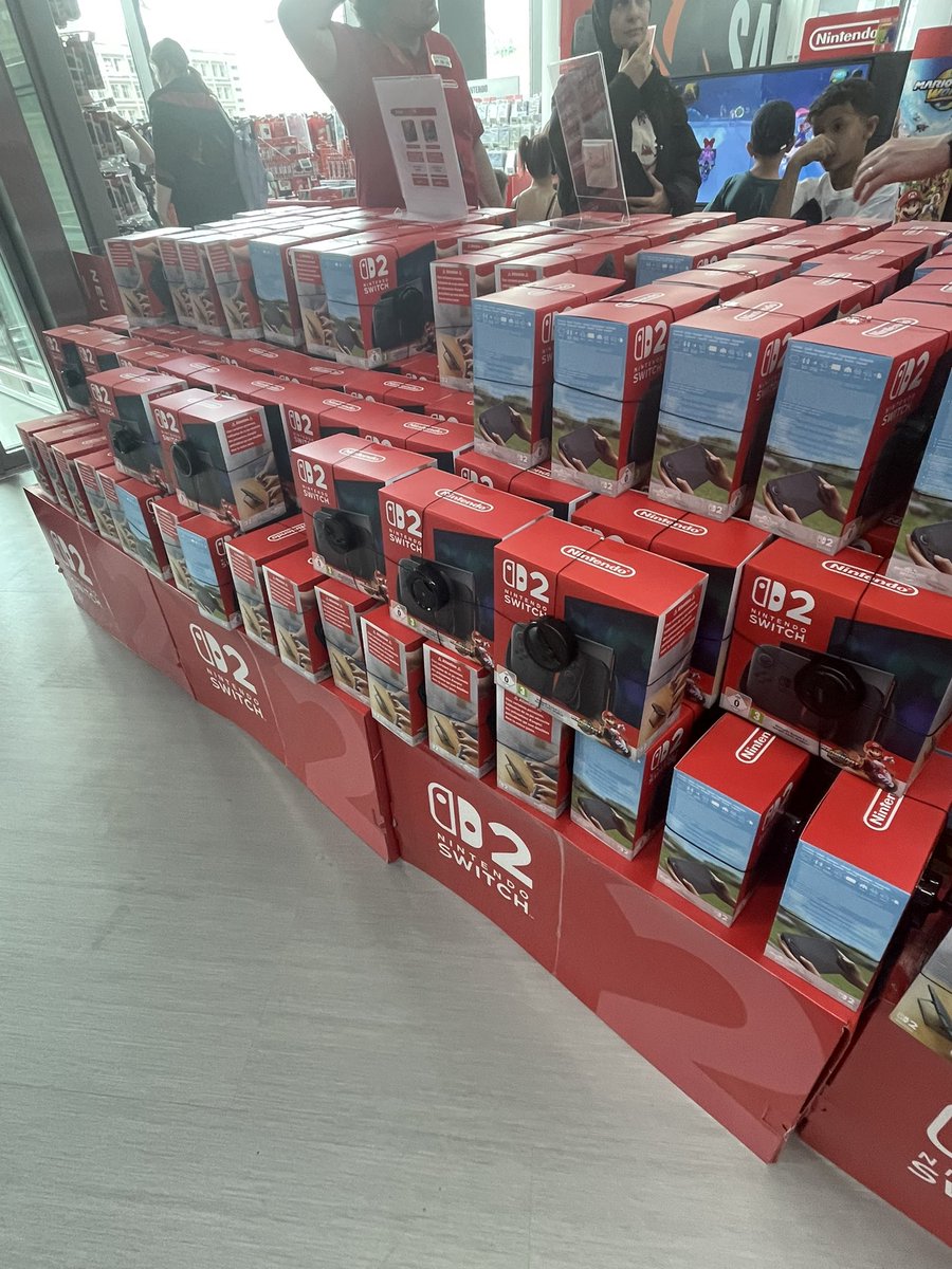 TpkYu's tweet image. ドイツでもswitch2めちゃくちゃ合ってワロタ笑