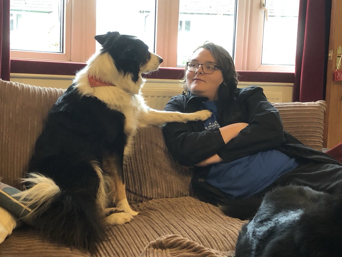 Small human was telling me something