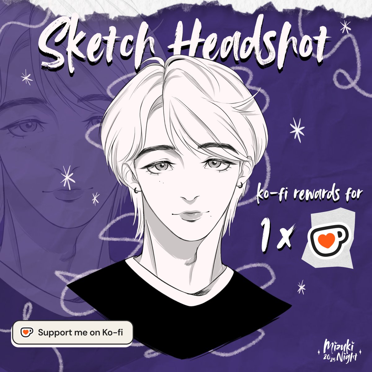 mizukiinight's tweet image. hi y'all!! i have a Ko-Fi! if you like my work, feel free to support me there^^
every ☕️ = a sketch headshot for u🫶🏼
☕️ ko-fi.com/mizukiinight
#kofi #kofireward #commission #commissionopen