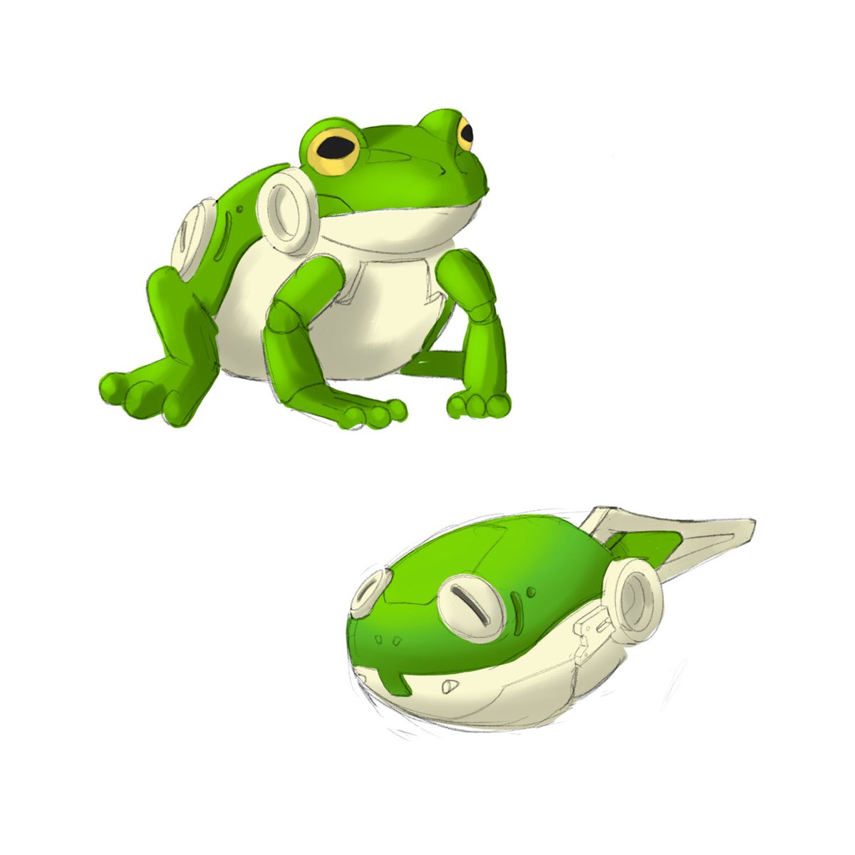 #たまケロ

アマガエルも作りたいな🐸