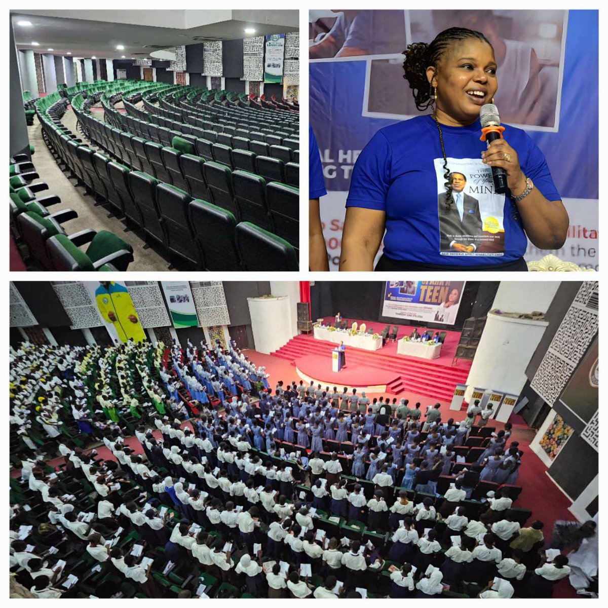 Not one, not two, not even three… but students from 10 public schools in Abeokuta showed up for the Power of Your Mind Conference, organized by the Highly Esteemed Pastor Ewaen Temisan! 🧠✨