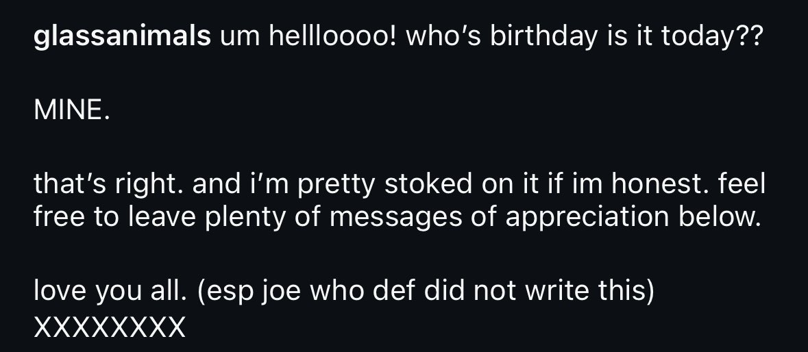 สุขสันต์วันเกิดเดฟ ฟรอนท์แมนของพวกเราค่ะ! จะกี่ขวบแล้วก็ยังน่ารักทะเล้นไม่เปลี่ยนแปลง ระหว่างนี้วงก็กำลังทัวร์อเมริกากันอีกรอบค่ะ 💓