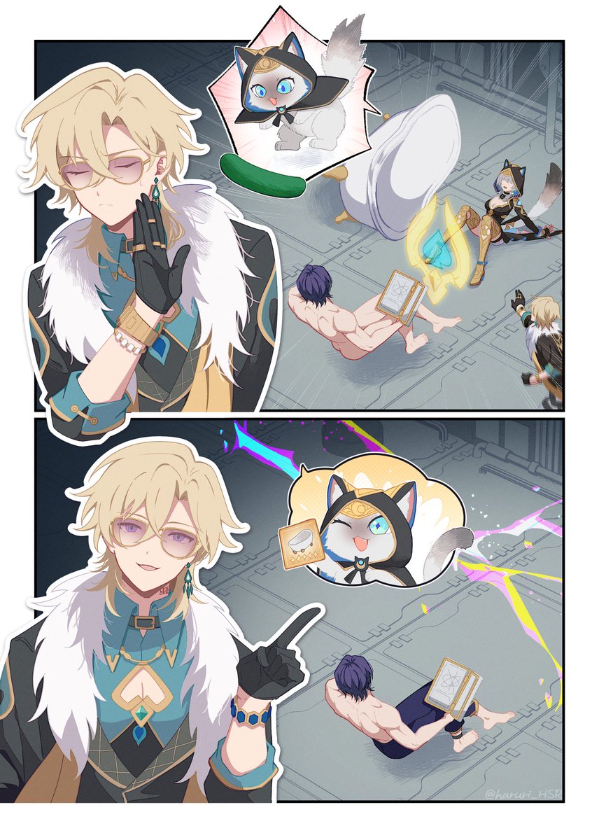 haruri_HSR's tweet image. 🐈‍⬛
（レイチュリ産）
