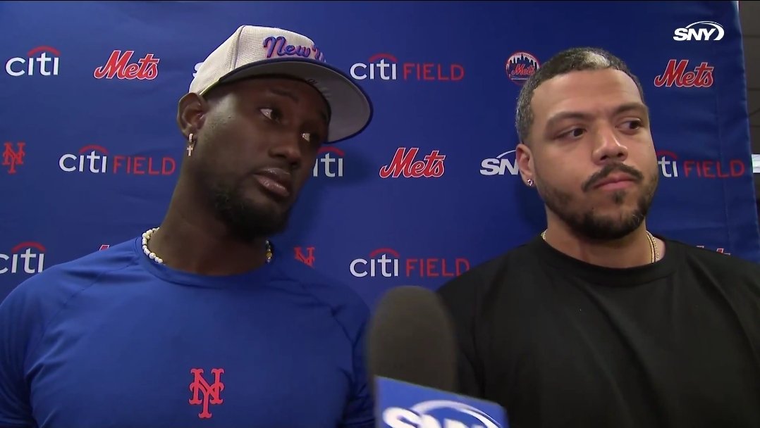 I asked Ronny Mauricio if his 456 foot home run is as impressive as everyone is making it out to be, considering it came in the thin air at Coors Field and against the lowly Rockies. He said, "siguiente pregunta por favor." And his interpreter said "Yes, it's still impressive."