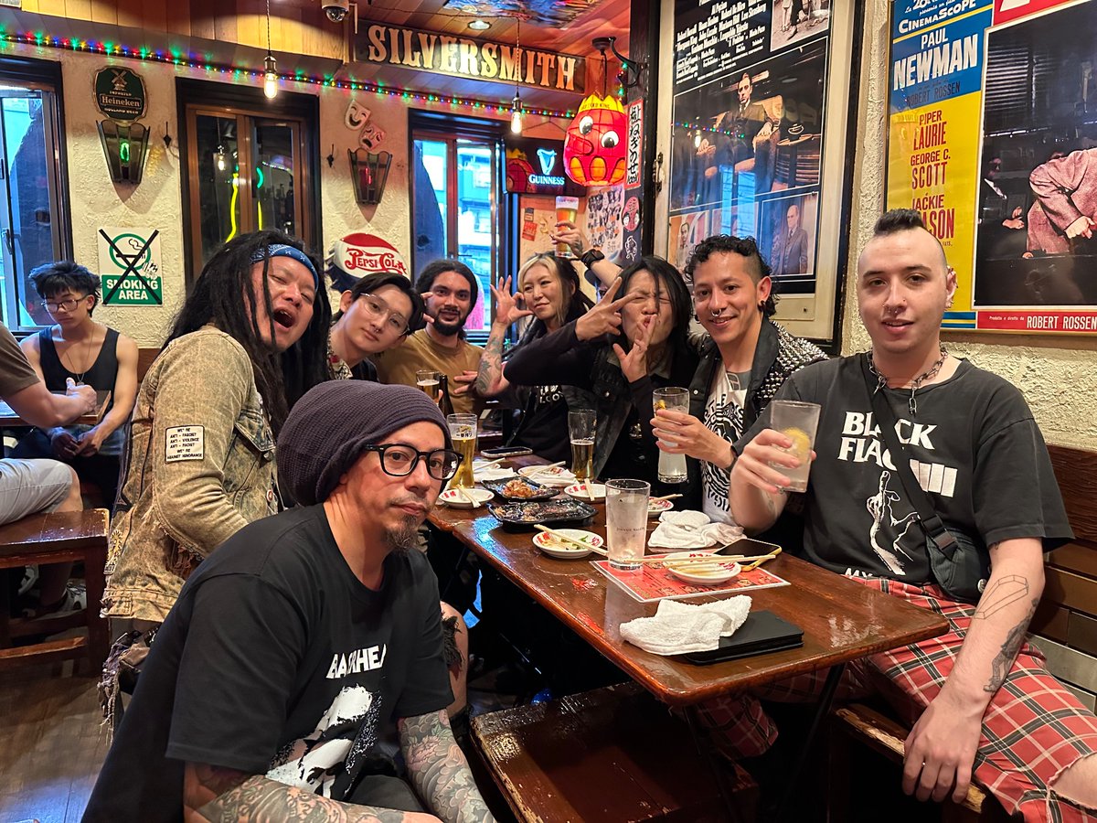 GRÄSS 6/7 @ Osaka Hokage
Osaka ありがとう！　めっちゃ　たのしかった！　🔥🔥