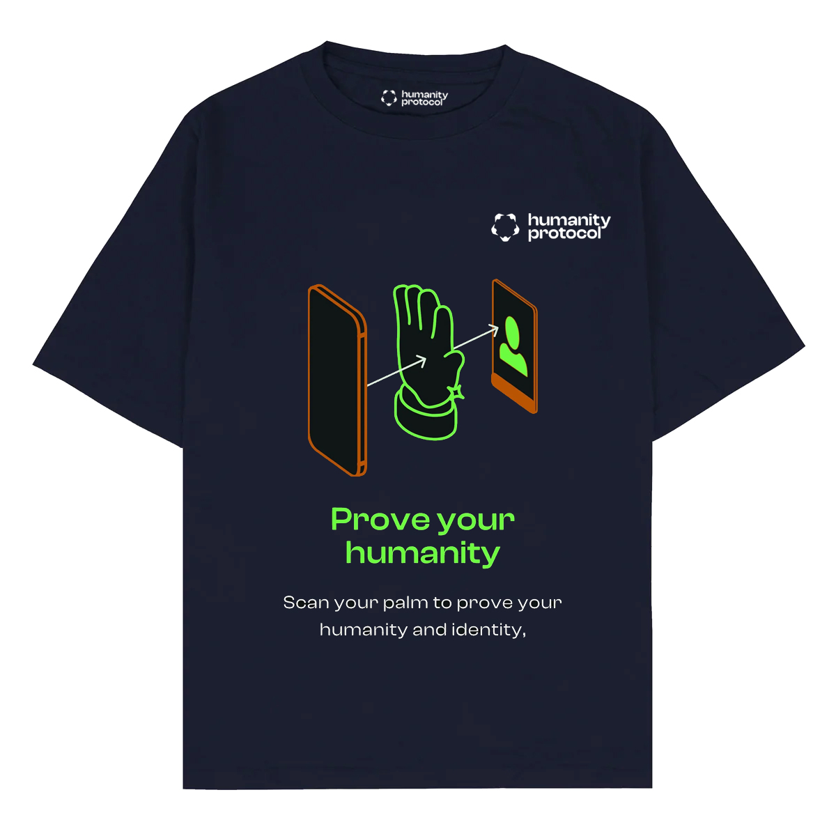 Panku125858's tweet image. Hello Human,
This is my Humanity Protocol T-Shirt Design I hope you guys like it 
@Humanityprot @humanshadow204 
#designedbyHumansHP
