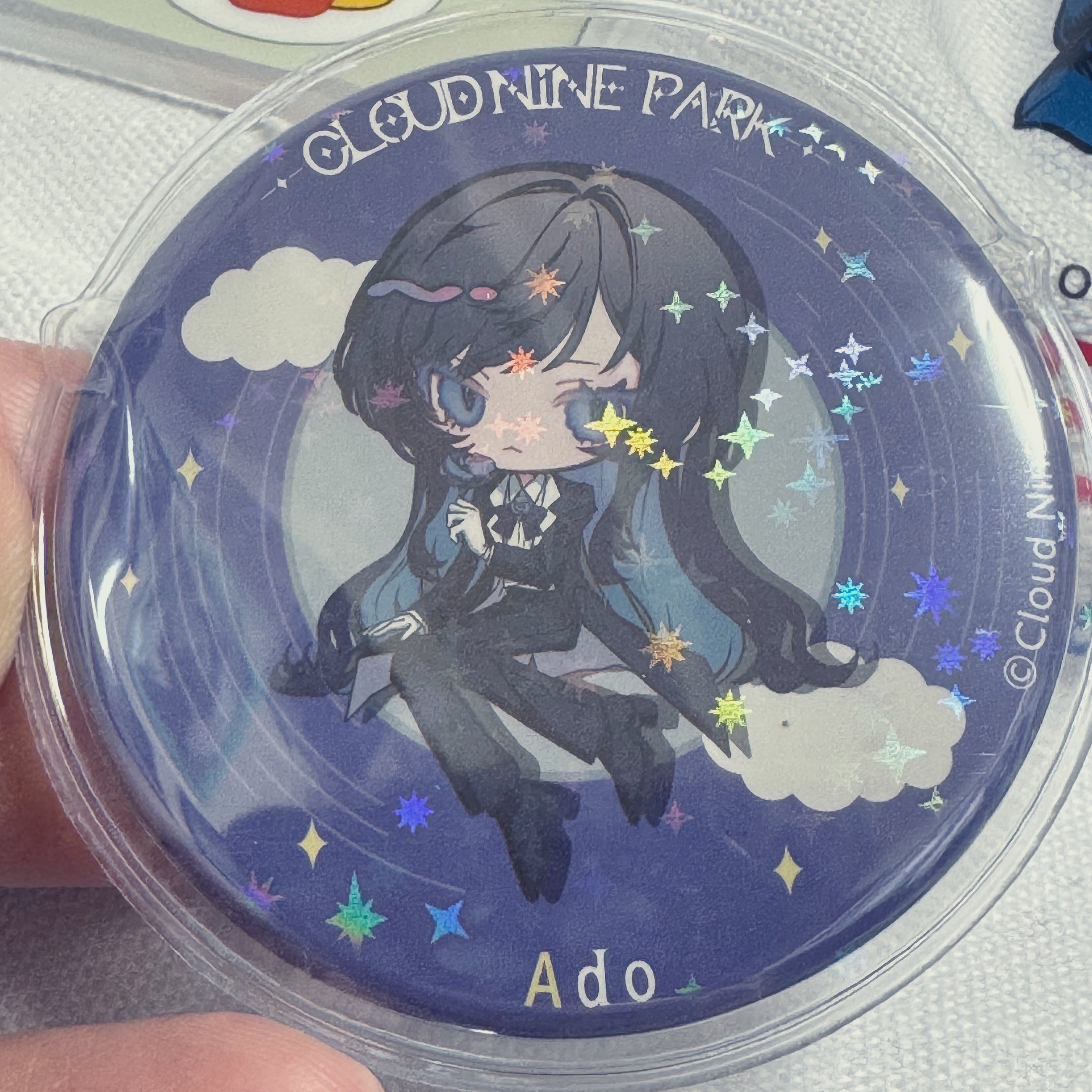 ランダムピンバッジ Ado クラウドナインパーク - メルカリ