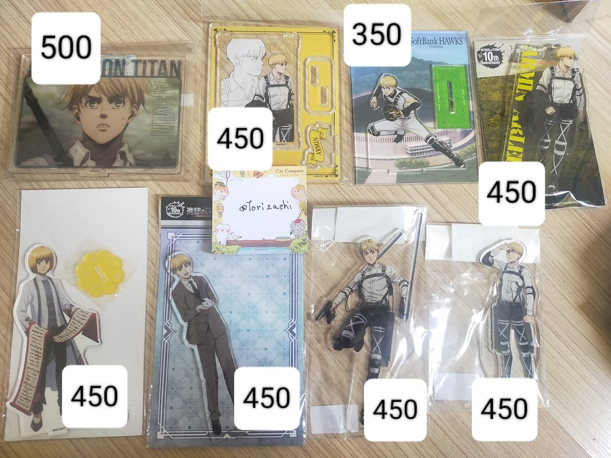 Torizuchi's tweet photo. #โทริรินพร้อมส่ง
💌 แสตนดึ้ อาร์มิน มือหนึ่ง
📦 ค่าส่ง ฿40/฿60

✨เหมาส่งฟรี✨

หากท่านไหนสนใจ dm สอบถามหรือขอดูหลักฐานเพิ่มเติมได้นะคะ 

#ตลาดนัดไททัน #ตลาดนัดattackontitan #ตลาดนัดไททั่น #ตลาดนัดaot https://t.co/T2iga5JLUR