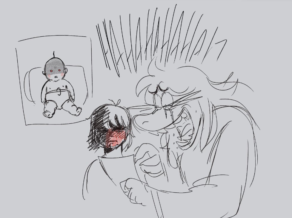Drew fanart of this baby