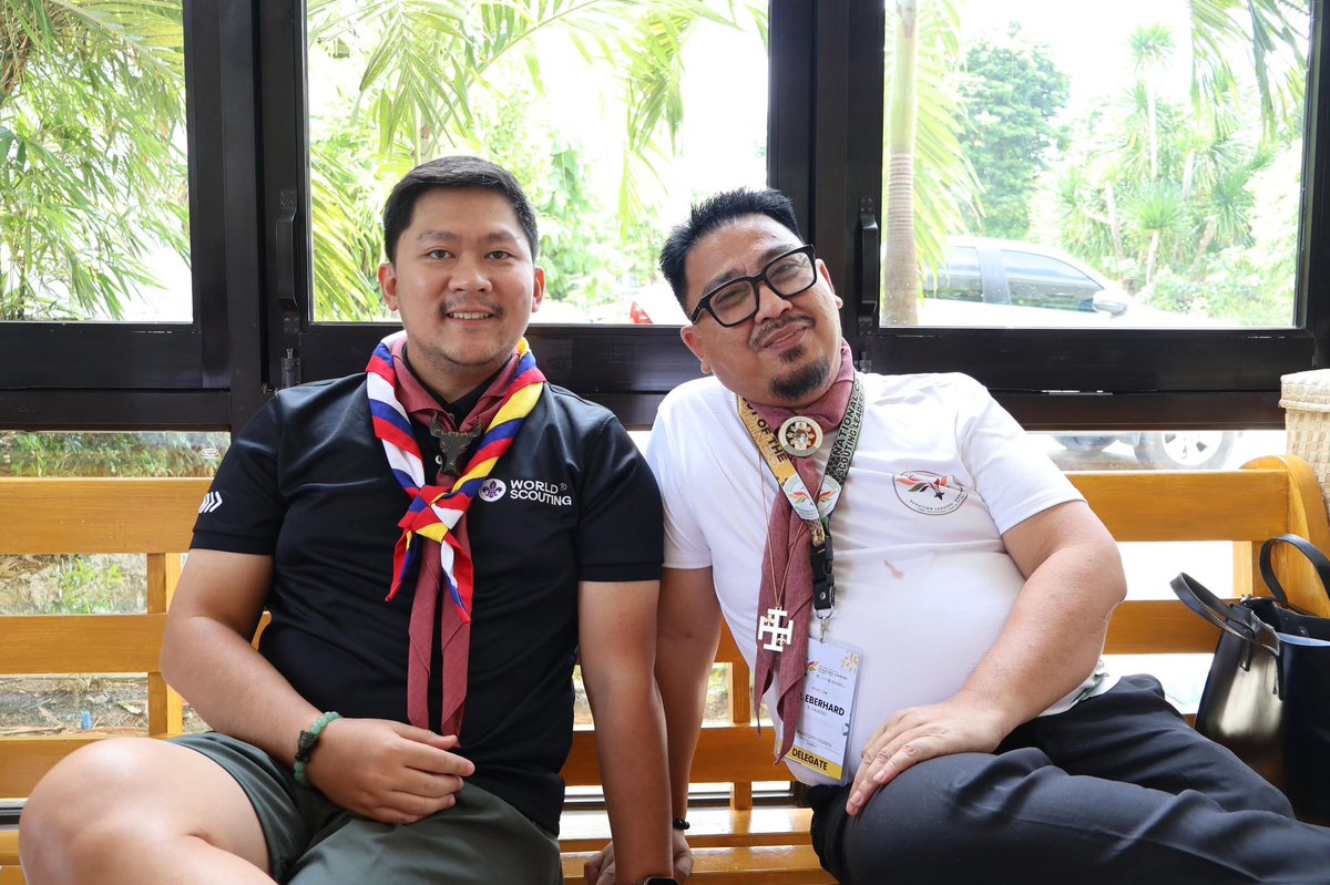 markroyboado's tweet image. With Bro. Eberhard Cajilog, CMMP. He is the current President of Eagle Scout Organization of the Philippines (ESOP). #NESAPhXESOP #ScoutingPH #ReadyForLife