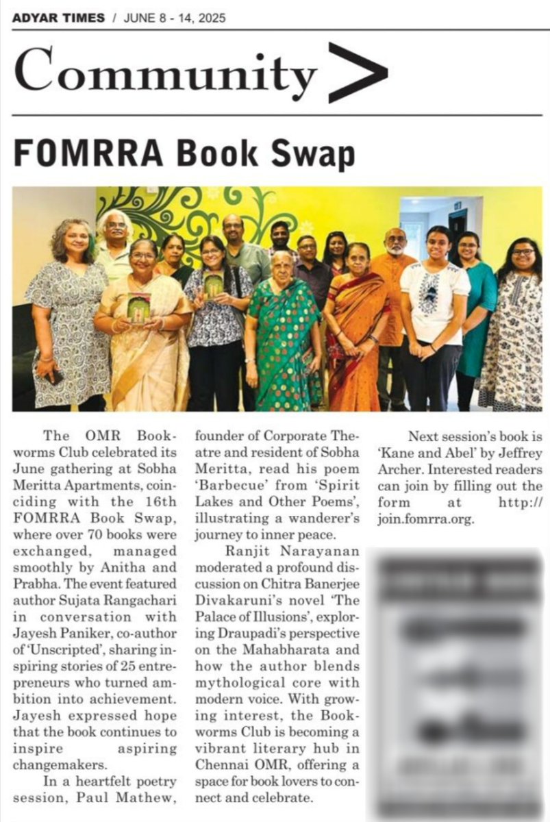fomrra's tweet photo. Thanks @adyartimes for telling our story. https://t.co/JUqHO0XffR