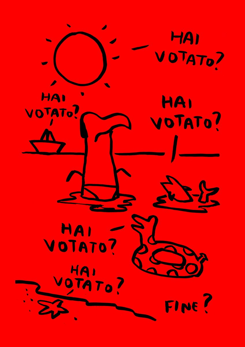 Hai votato 

Scarabocchio dalla prima de <a href="/ilmanifesto/">il manifesto</a>, oggi in edicola!