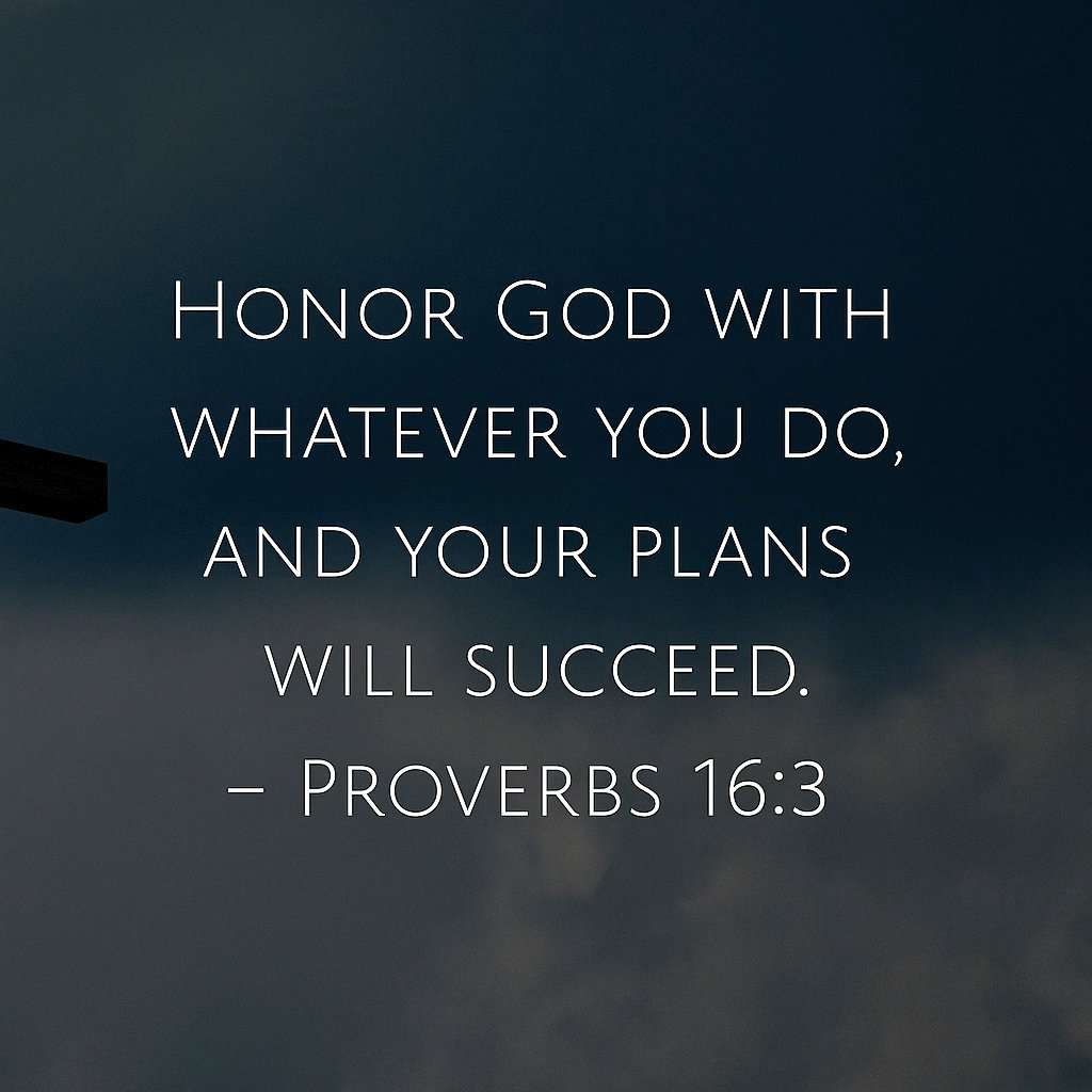 Proverbs 16:3