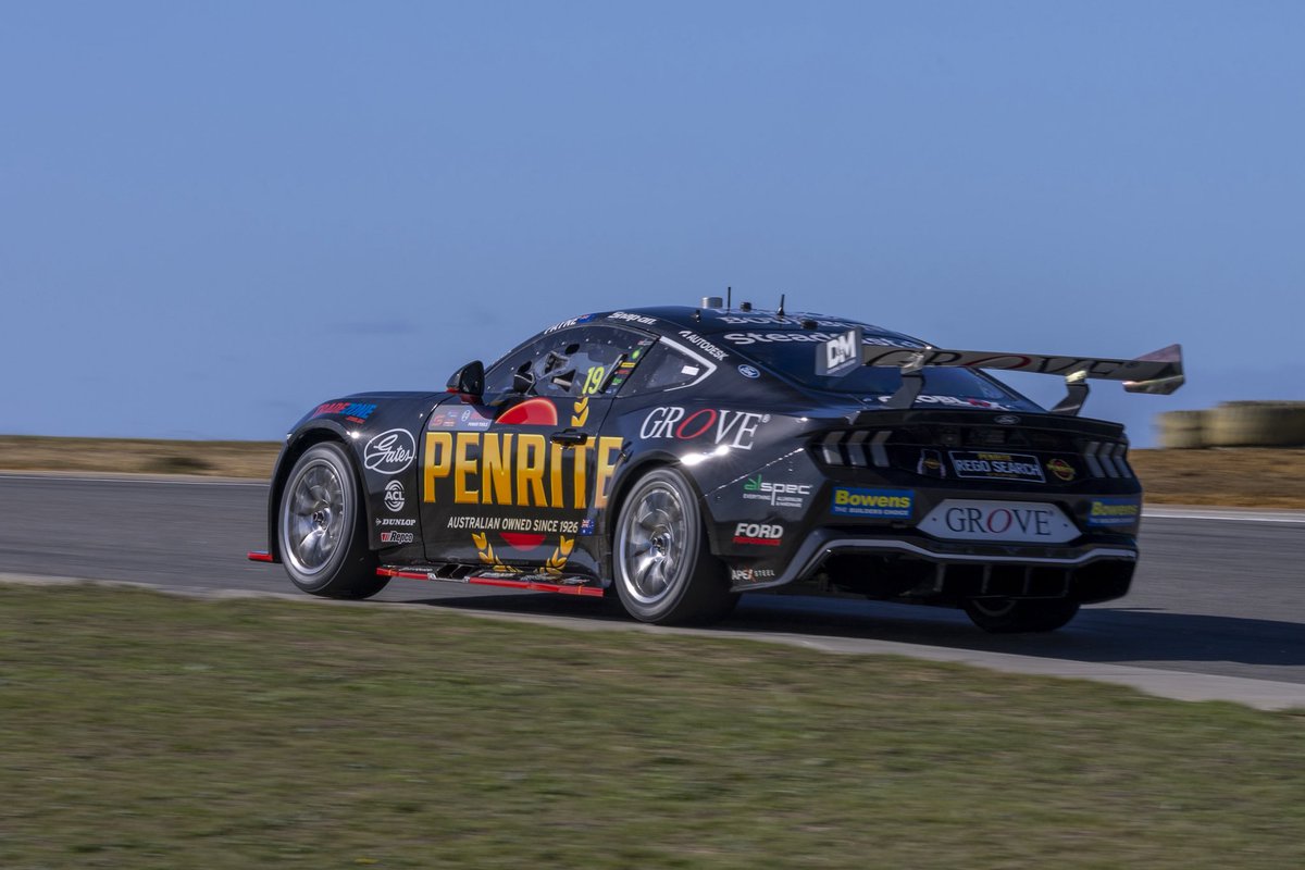 #Supercars | Top 10 Shootout complete, Cam Waters and Matt Payne qualify their <a href="/FordMustang/">Ford Mustang</a> Supercars P2 and P4 for the final race of the weekend in Perth. 

P2 - Waters
P4 - Payne
P7 - Wood

#RepcoSC