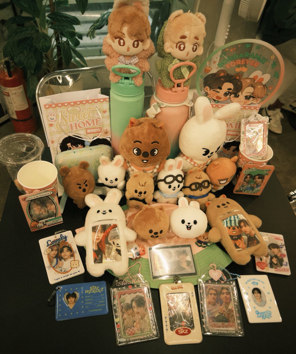 hanmingg's tweet photo. here at #8SWEETHOME 🐱🐿️🏠

🩷 @hanmings @konstay_ @skzhoodie @bottaramjwi 💚 https://t.co/AMOv4ugtWu