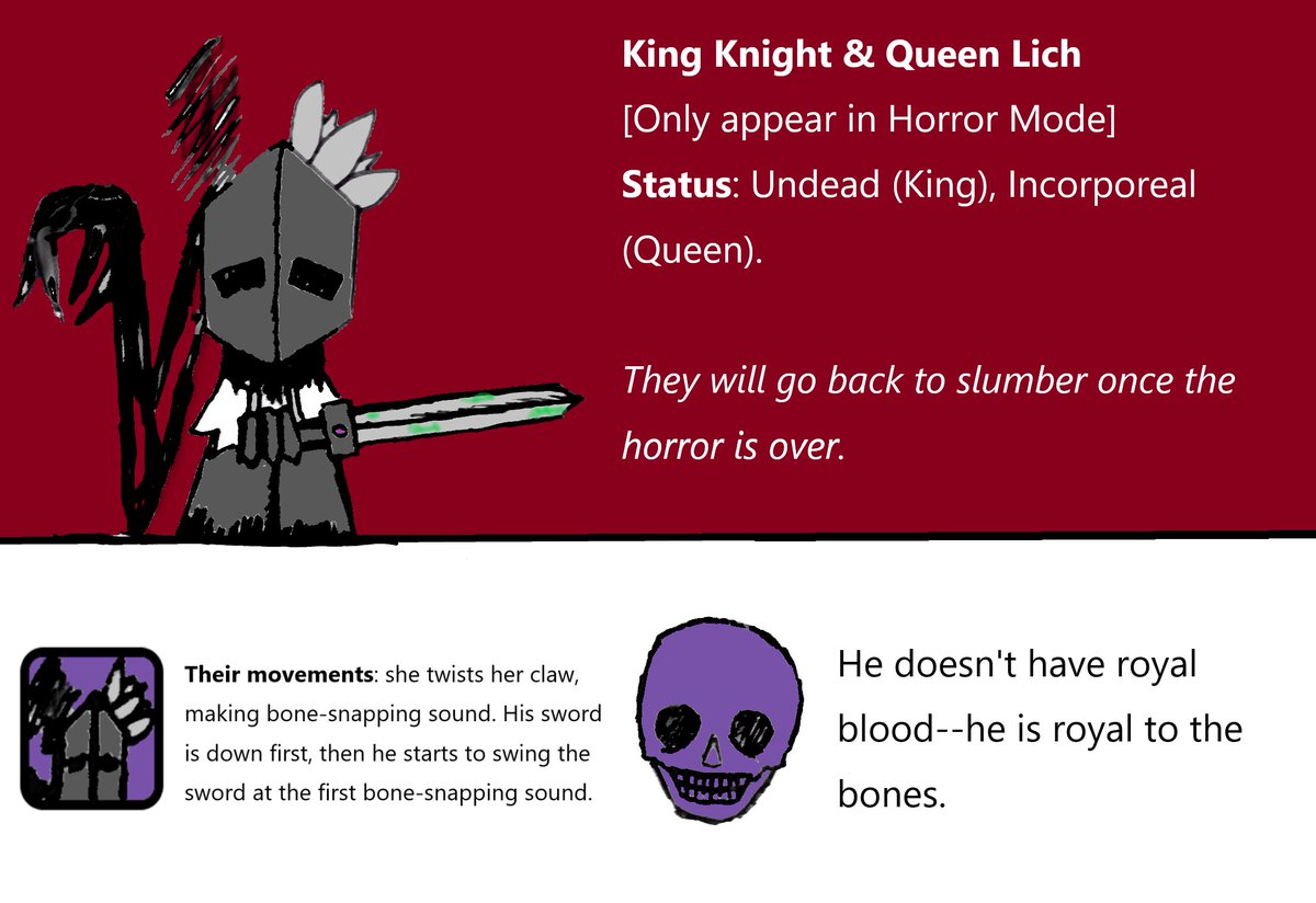 JackColgate1's tweet photo. #sprunkioc 
The Bizzare Bedtime Story of King Knight and Queen Lich (Part 3) https://t.co/JnpJ3icWg0