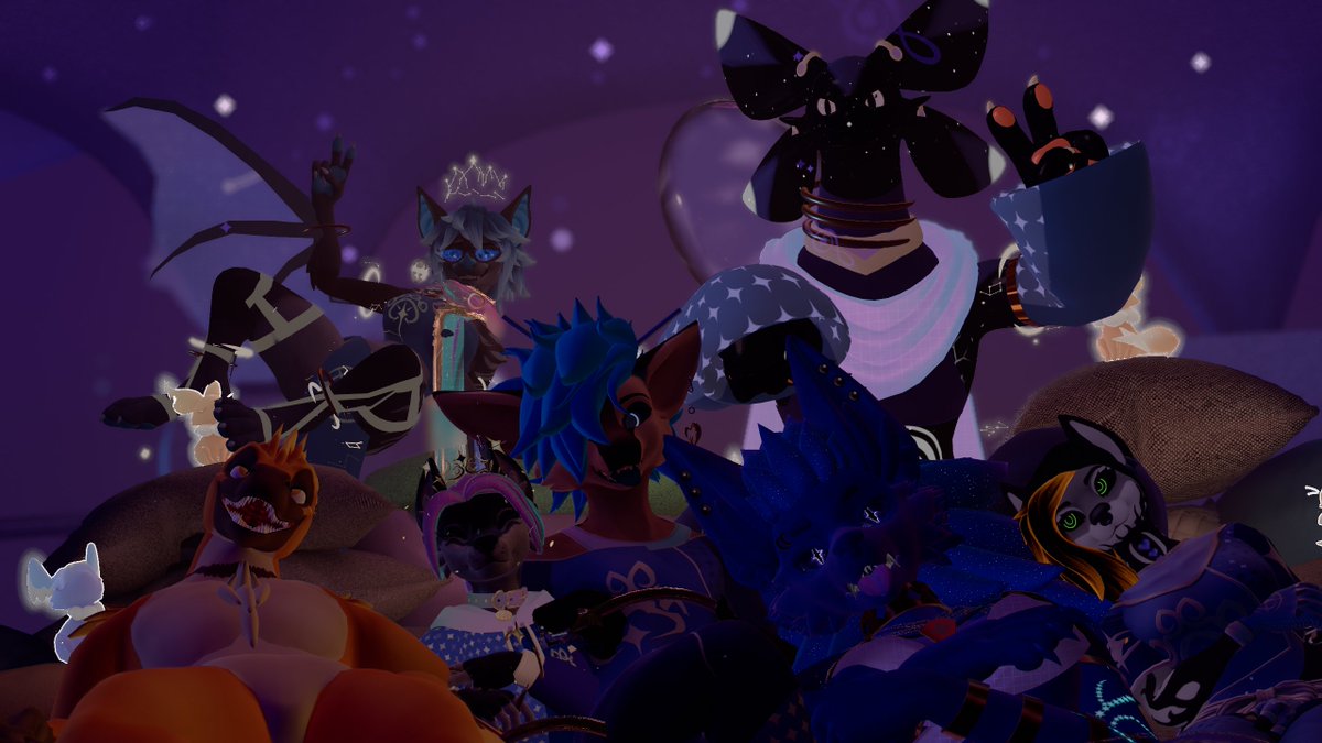 I'm having a wonderful time so far x3

Sadge, that VRChat is being silly atm