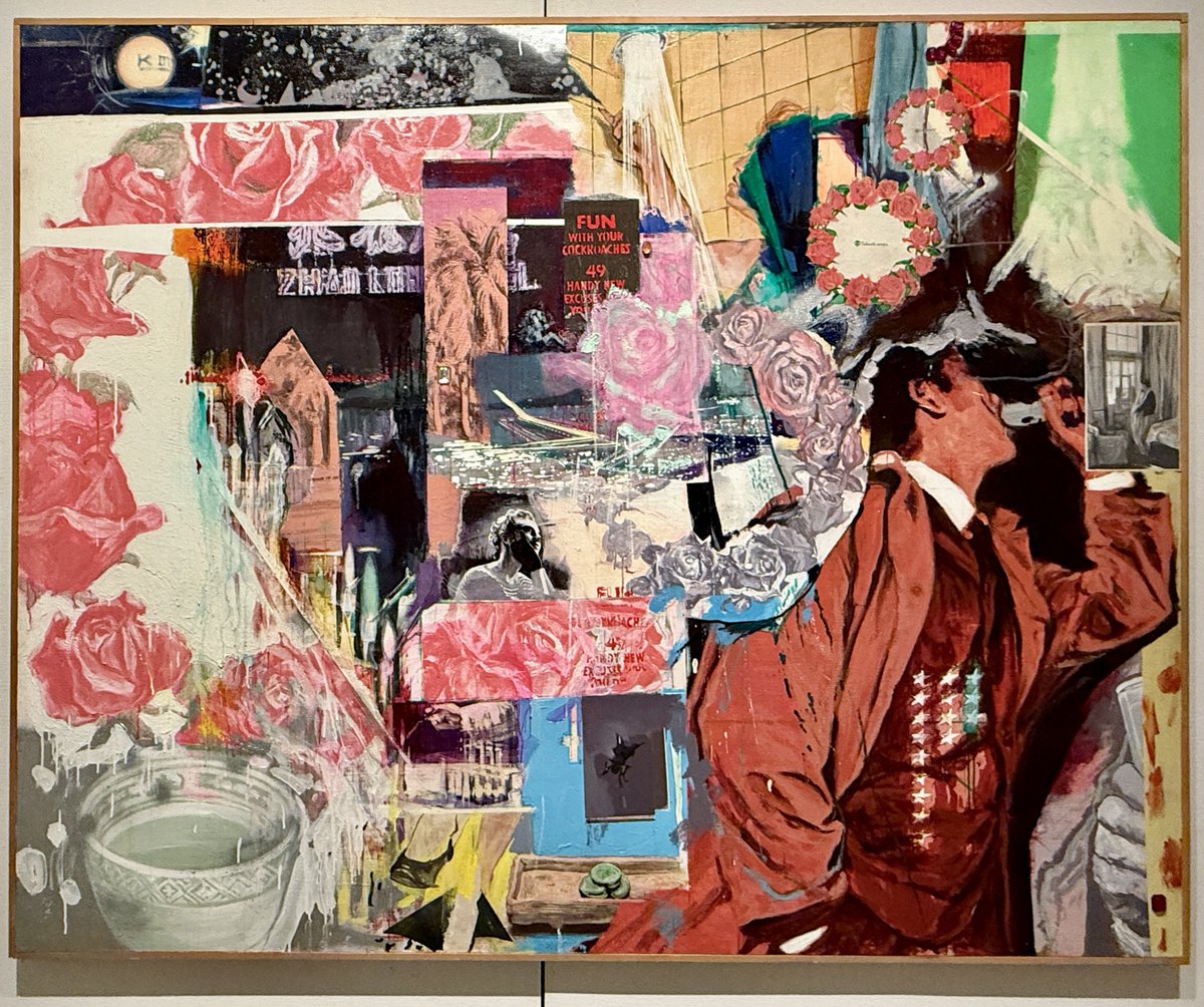 余談。バラの街・福山。午前中、急足で行ってきた。バラが描かれた絵