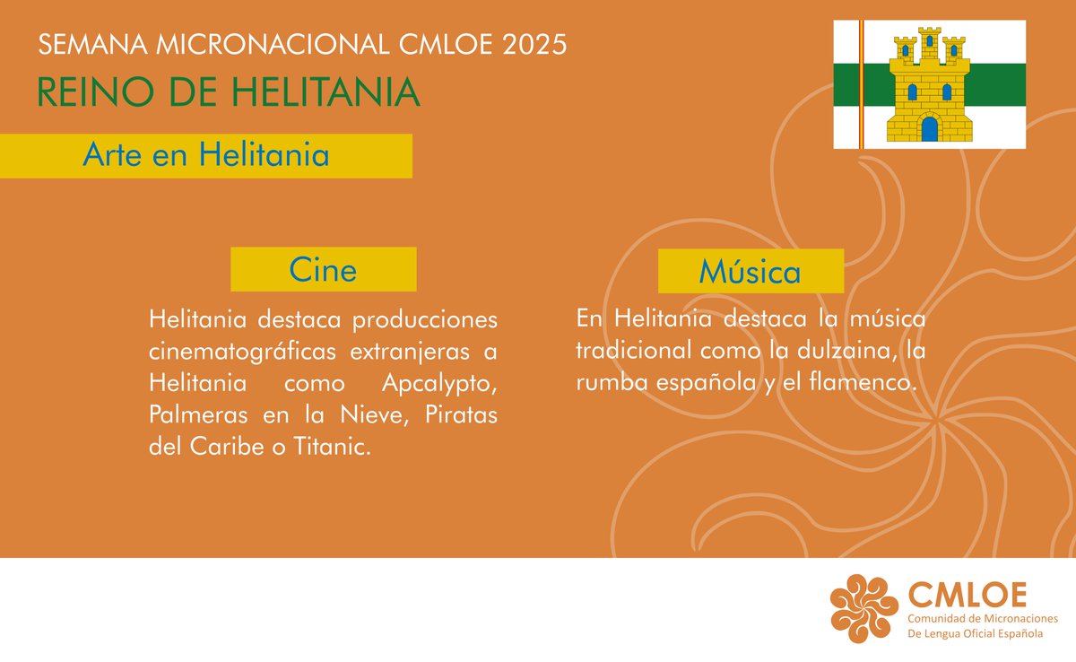 Dentro de Helitania, se aprecia mucho la música tradicional española y el séptimo arte de grandes producciones internacionales. #SemanaCulturalCMLOE2025 #CMLOE