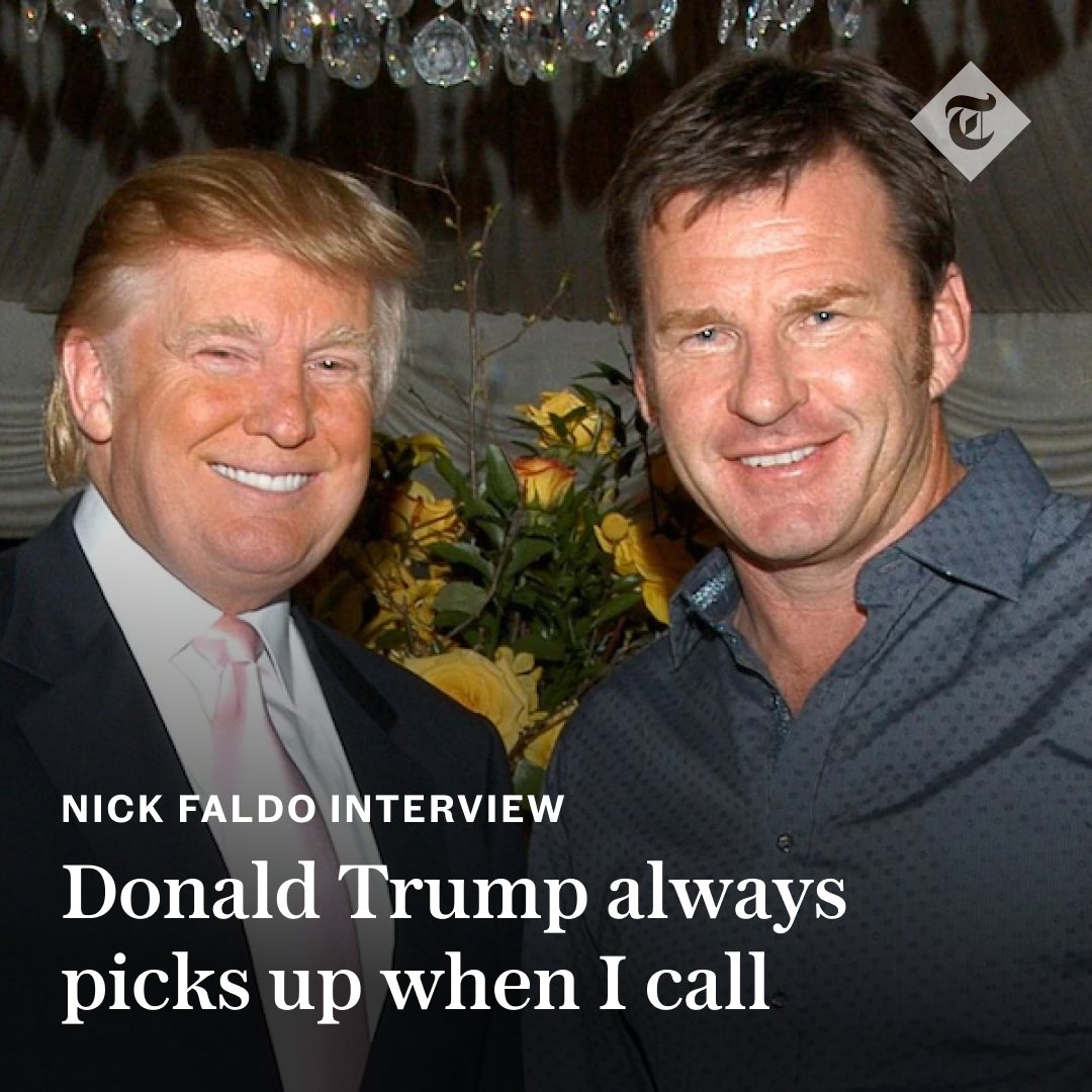 Telegraph Sport (@telegraphsport) on Twitter photo 🗣️ Six-time major winner <a href="/Sir_NickFaldo/">Sir Nick Faldo</a> tells Telegraph Sport about his friendship with the US president, worries about the UK and love of TikTok
Read the full interview ⬇️
telegraph.co.uk/golf/2025/06/0… 🗣️ Six-time major winner <a href="/Sir_NickFaldo/">Sir Nick Faldo</a> tells Telegraph Sport about his friendship with the US president, worries about the UK and love of TikTok
Read the full interview ⬇️
telegraph.co.uk/golf/2025/06/0…