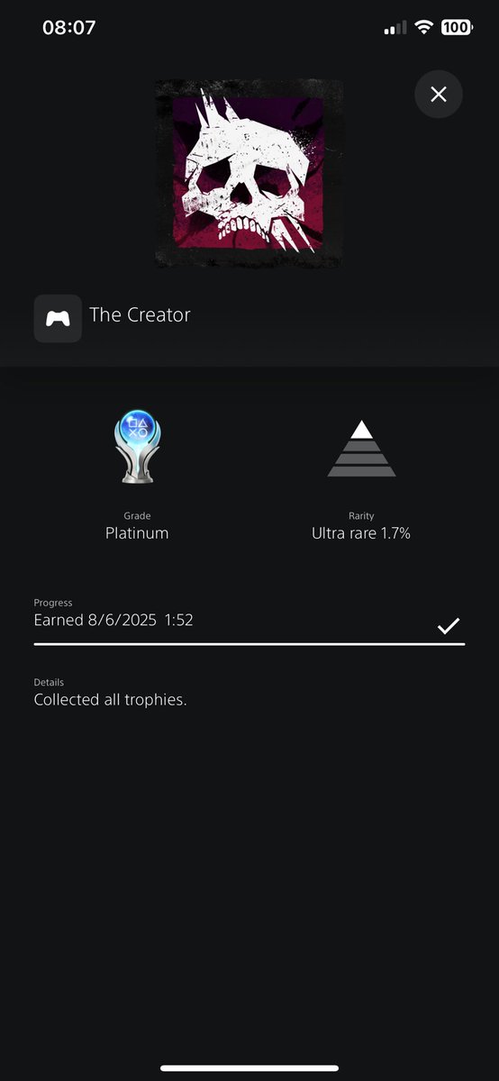 Archy66489465's tweet photo. #Plat640 #TheCastingOfFrankStone @SuperMGames Another one in the bag. #AllSeeing trophy minced my brain but thanks to @Optinooby guide that helped with the branches needed (I would have never figured it out myself) #PS5Share #TrophyHunting https://t.co/OKcYe2BWZo