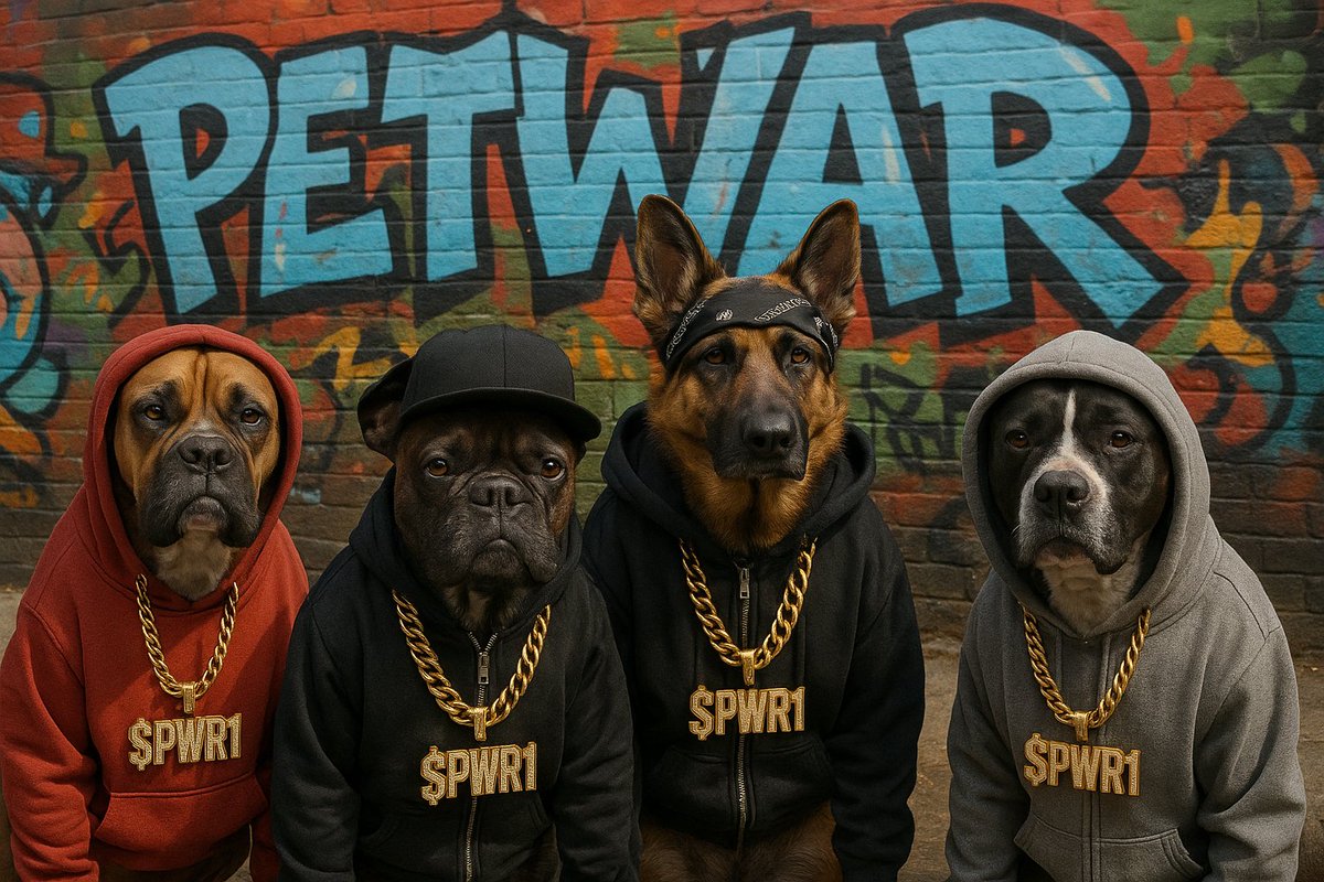 GM

Dawg Squad’s here, stacking $PWR1 every day,

Cats playin’ hide and squeak, but we lead the way! 🐶