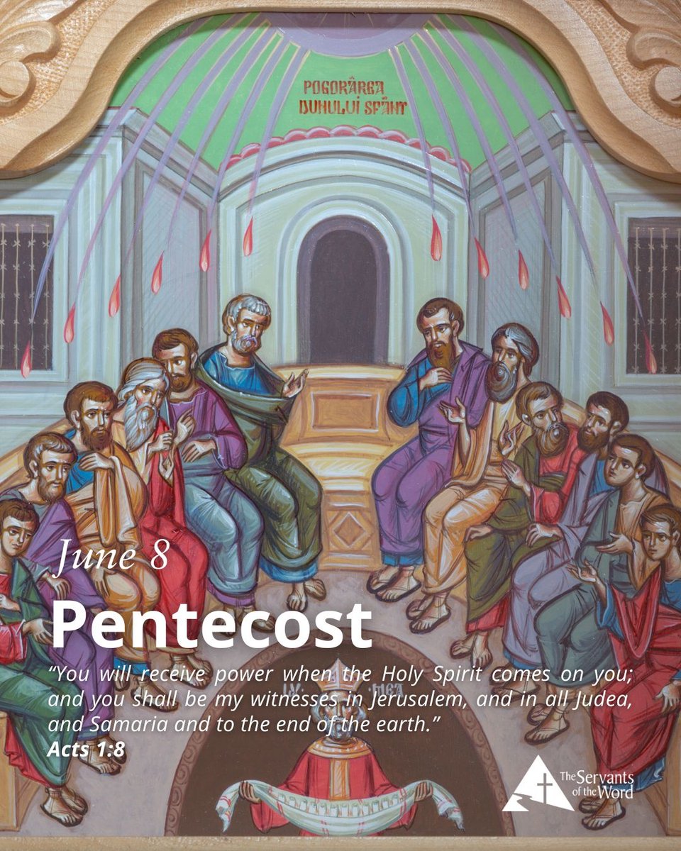 May God pour out his Spirit on all of us on this feast. We are praying for you all!