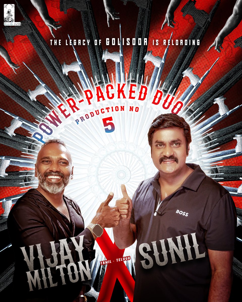 bharath niwas (@bharathhere) on Twitter photo A complete shift for #sunil stepping into his most intense role yet as Poongavanam 📈🔥
Title Announcement from June 15th 🙌🏻
<a href="/vijaymilton/">sd.vijay milton</a> <a href="/bharathhere/">bharath niwas</a> @itsrajtarun #sunil <a href="/paal_dabba/">Paal Dabba</a> @aariarujunan @prorekha <a href="/IamEluruSreenu/">Eluru Sreenu</a> <a href="/vm_mor/">vikram mor</a> A complete shift for #sunil stepping into his most intense role yet as Poongavanam 📈🔥
Title Announcement from June 15th 🙌🏻
<a href="/vijaymilton/">sd.vijay milton</a> <a href="/bharathhere/">bharath niwas</a> @itsrajtarun #sunil <a href="/paal_dabba/">Paal Dabba</a> @aariarujunan @prorekha <a href="/IamEluruSreenu/">Eluru Sreenu</a> <a href="/vm_mor/">vikram mor</a>