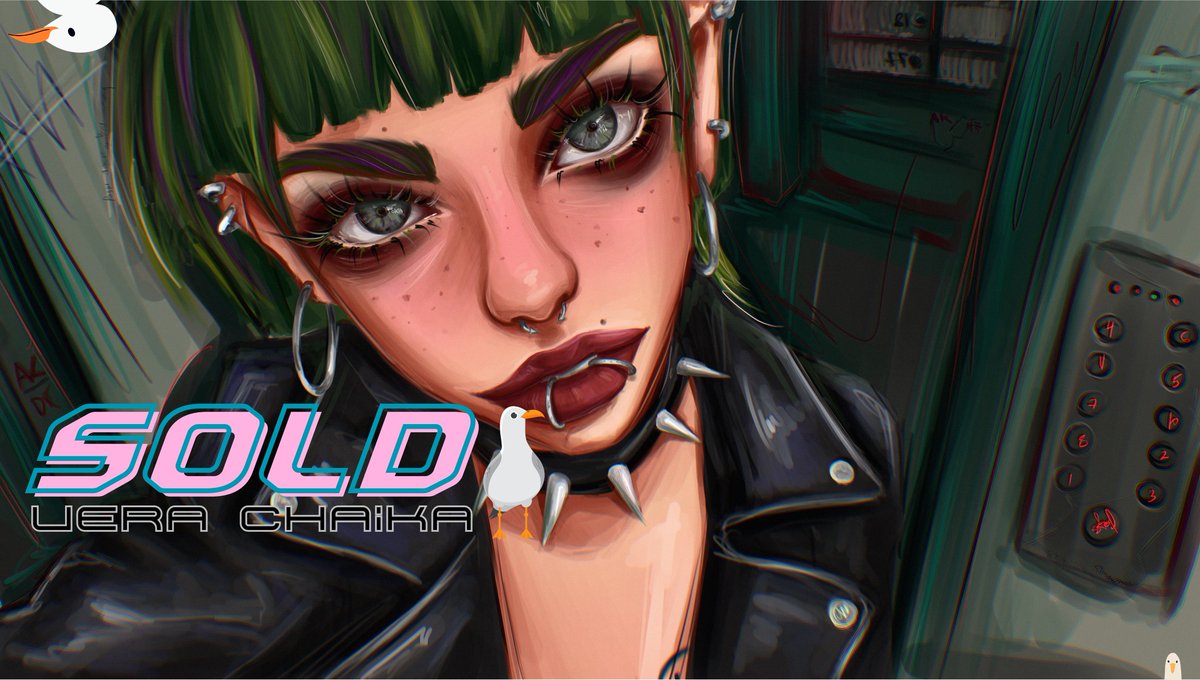 📢SOOOOOOOOOOOOOOOOOLD

You supported my work ❤️ <a href="/Vera_Chaika/">Vera Chayka ▪️NFT.NYC</a> 
After you told me about this job, I was beaming. I was shining then and I'm shining now. Thank you so much, Vera! ╰(*°▽°*)╯