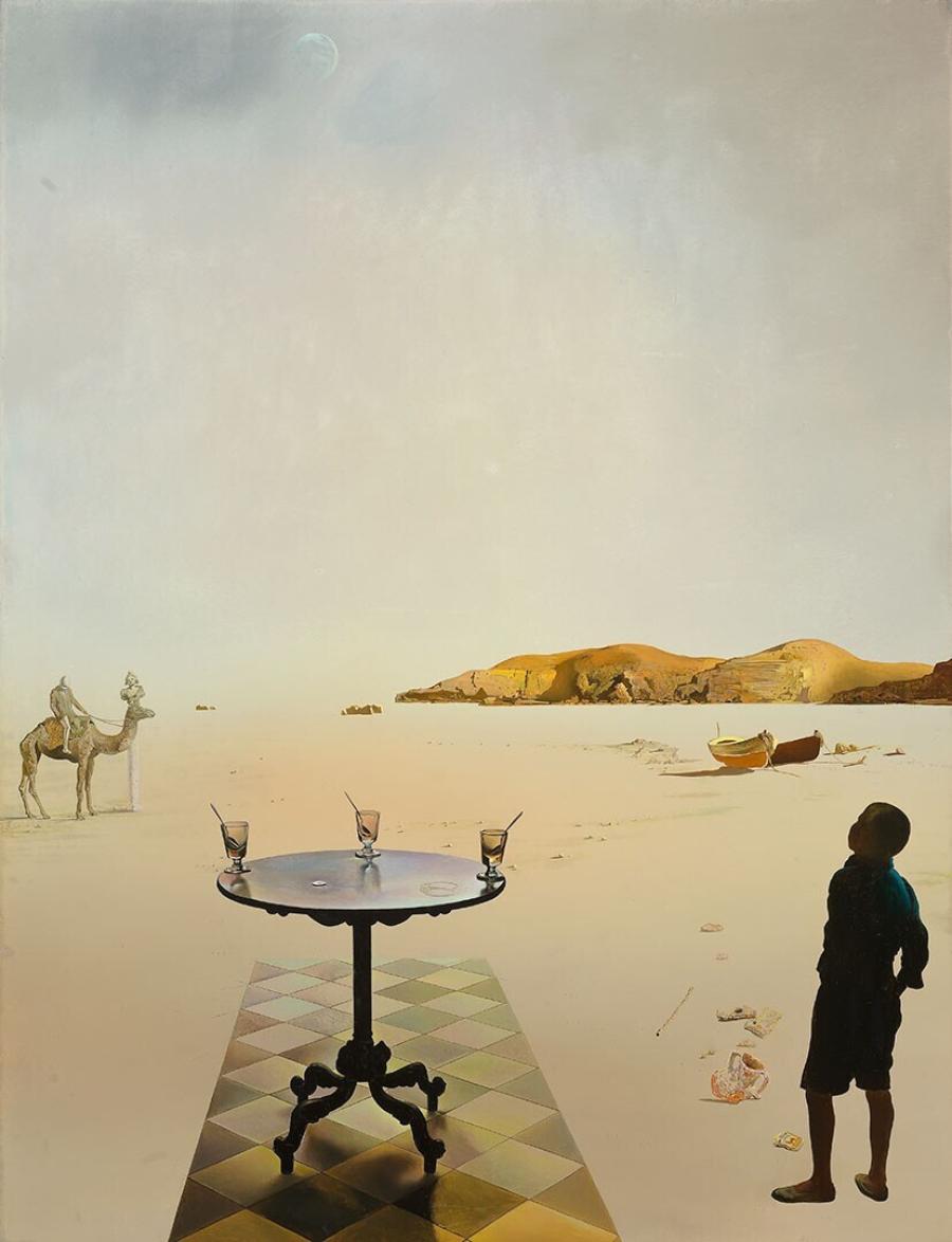 サルバドール・ダリ （Salvador Dali、1904-1989） 『太陽のテーブル