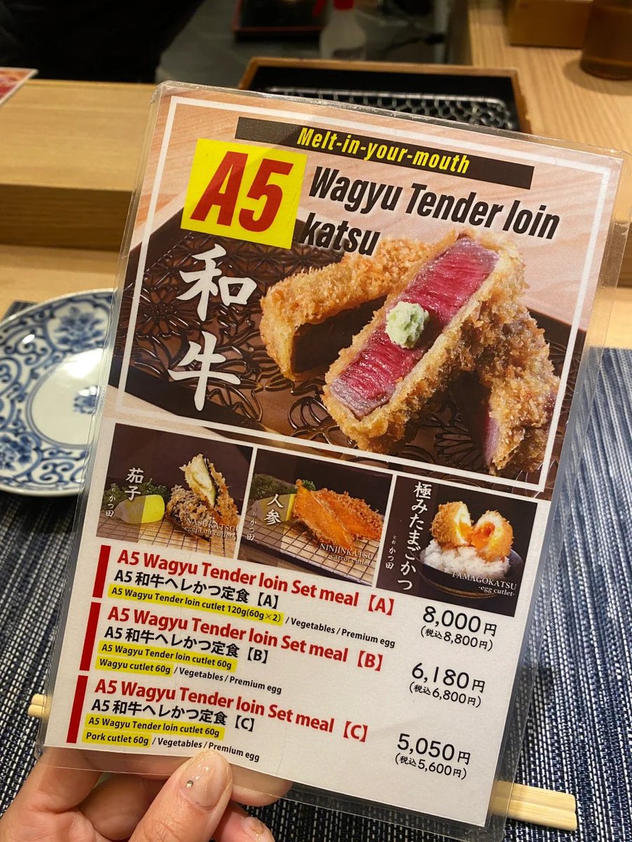 買い物中に急にとんかつが食べたくなりました。
このレストランを見つけました😛🥩
#グルメ