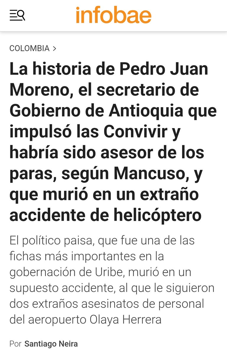 HECTORMENTOSO's tweet photo. @AlvaroUribeVel Saludos de Pedro Juan moreno
Lo recuerda? https://t.co/l7XGAzZDrr