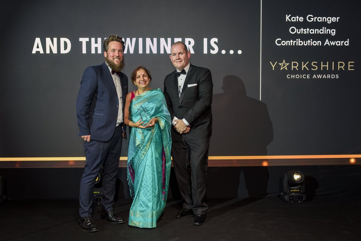 Our <a href="/yorkshirechoice/">Yorkshire Choice Awards</a> voters made the hugely inspiring <a href="/AgamJung/">Agam Jung</a> a worthy winner of the Kate Granger Outstanding Contribution Award. 

I have so much admiration for you Agam, the support you give to anyone you care for is genuinely heartwarming, especially the MND community 🫶