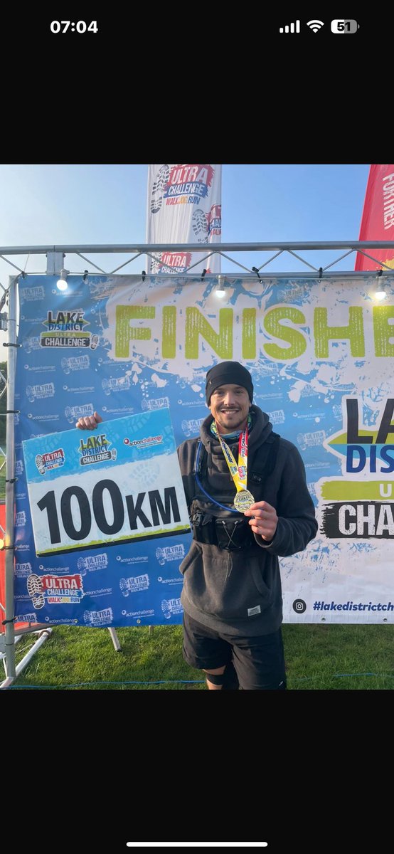 Slaymaker2Lisa's tweet image. YES so my boy Scott has only gone and completed the 100km ultra challenge im bursting with pride im one immensely super proud mum