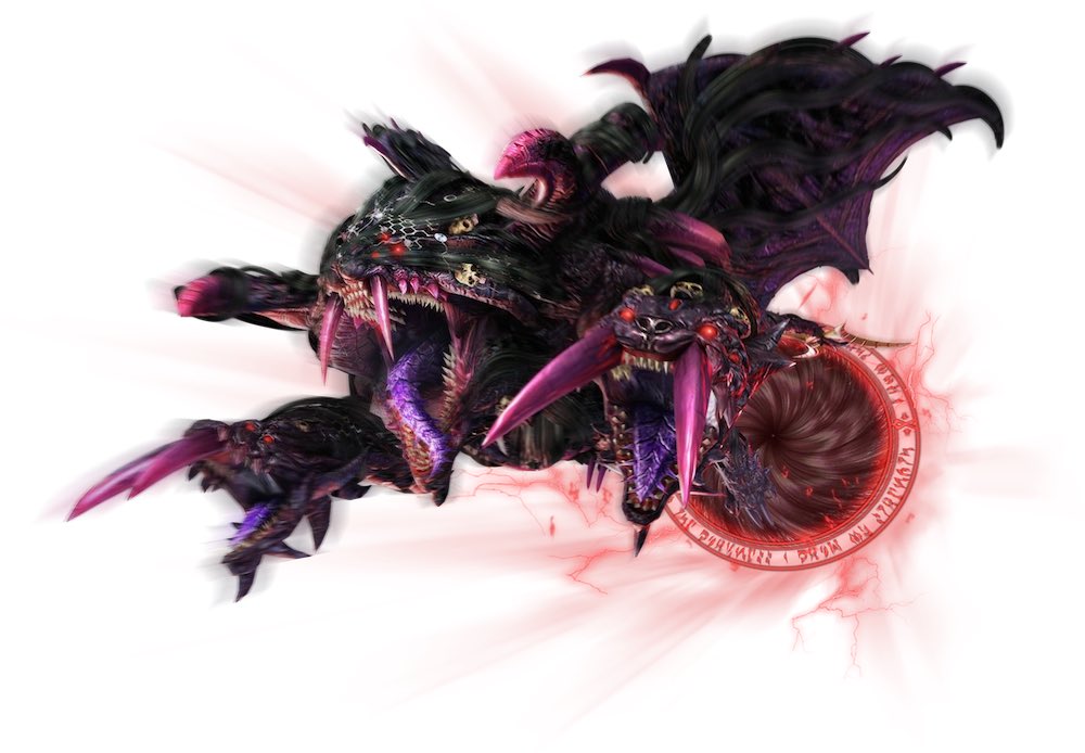 Bayolorearchive's tweet image. Labolas isn’t a name for a singular demon but a title for any animal that has wandered into Inferno and evolve into a monsterous demon to survive

While the Labolas in Bayonetta 2 was a dog, the one in Bayonetta 3 is a family of cats fused together, noted as a rare occurrence.